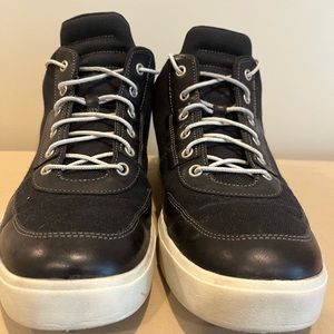 Timberland Amherst High-Top Chukka  Sensorflex leather & fabric upper Men's 11.5